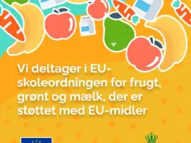Plakat med EU-skoleordningen